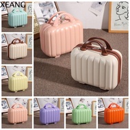 XEANG กระเป๋าเดินทางขนาดมินิ เคสแต่งหน้ารูปฟักทอง กระเป๋าเดินทางสำหรับกระเป๋าเดินทาง กล่องเก็บของในห