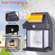 Lampu Solar Bohlam Dinding Wall Lamp Tenaga Surya Sensor Outdoor Waterproof Murah