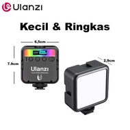 Ulanzi VL49 RGB Mini LED Video Light for Camera and Smartphone PJ