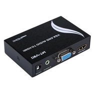 MT-VIKI VGA轉HDMI轉換器 VGA To HDMI Converter  VGA+AUDIO轉HDMI訊號轉換器 MT-VH02 MT-VIKI VGA To HDMI-compatibl