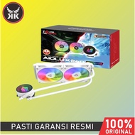 HOSE LEXA GAMING AIO CPU LIQUID COOLER AIOLUX 240 ARGB BLACK WHITE pc fan aio cpu cooler liquid cool