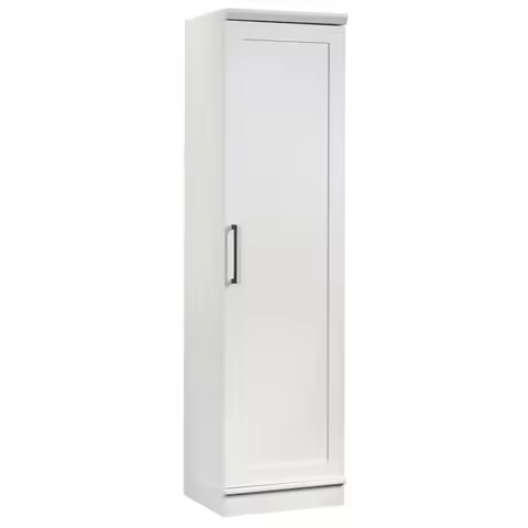 HomePlus Narrow Pantry Storage Cabinet Slim Single Door with Adjustable Shelves, Kitchen Storage Cab