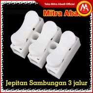 /Quick Connect 3 Wire Connector 3-Way Clamp-on Cable Terminal