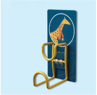 全城熱賣 - 浴室掛架,廚房掛架,免打孔無痕粘貼浴室收納架（長頸鹿【臉盆架】）