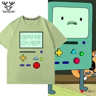 ,, Adventure Time Adventure Time Pure Cotton T-Shirt Adventure Time BMO Same Style Merchandise Cloth