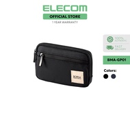 ELECOM 'GP01' Multi-purpose Gadget Pouch / Series 1 / For Smartphone / Keychain / Coins (Black)