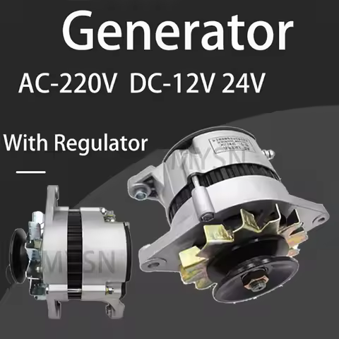Free Energy Generator 3000W 12V 24V Permanent Magnet Generator Pure Copper DC Dynamo For Tractors Ou