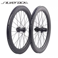CARBON WHEELSET SILVEROCK20" 451 DISC BRAKE - 50mm High Profile