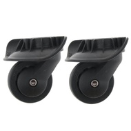 Hellery 1 Pair Universal Swivel Luggage Suitcase Wheel Replacement Caster A52-Size L