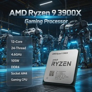 AMD | Ryzen R9 3900X AMD 7nm Desktop Processor 12-Core 24-Thread 3.8GHz 105W 64M L3 DDR4 for Design