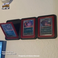 Pokemon TCG Card Wall Holder - Pokemon Top Loader Card Frame