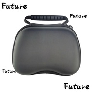 FUTURE for PS5 Gamepad , Dustproof Zipper Game Controller Protective Cover, Simplicity Wear-resistant Portable Handle Shockproof Pouch for PlayStation 5