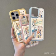 Fun animal city pattern leather phone case for iPhone 12 11 17 13 16 15 14 13PRO 15PRO 12PROMAX 14PR