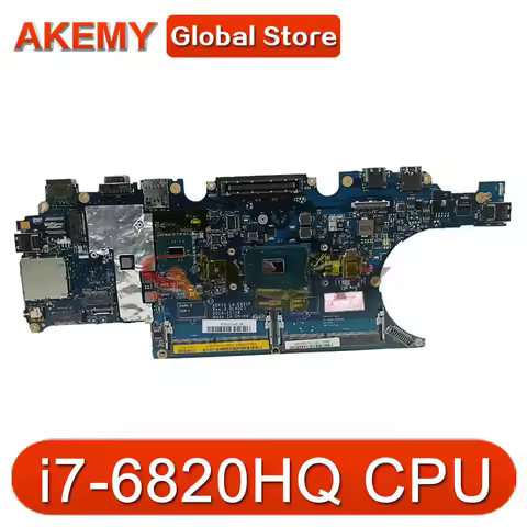 For Dell Latitude E5470 Laptop Motherboard LA-C831P 0476JC 02MMKG 0792TC I5-6300HQ/6440HQ I7-6820HQ 