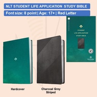 NLT Student Life Application Study Bible | Hardcover | Leatherlike | Red Letter | Gladsounds
