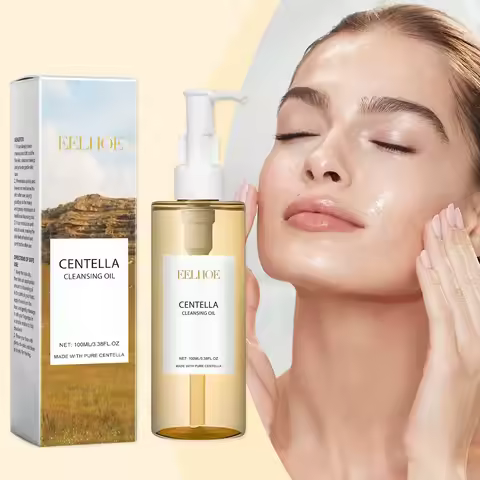 Centella Asiatica Lightweight Makeup Remover Oil - Refreshing and Gentle Cleansing for Face and Lips