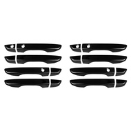 8X Car Smart Door Handle Cover Sticker Frame For Honda Civic 10Th 2016-2021 FC1 FK7 FK8 Accessories
