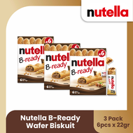 Nutella B-Ready Wafer Biskuit 132gr - TRIPLEPACK