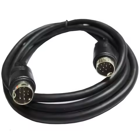 Mini DIN 9 Pin Male to Male Cable S-Video AV Signal Cord for Sound Card TV Game Console 1m 2m 3m 5m 
