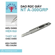 Dao cắtdao rọc giấy chính hãng NT CUTTER A-300GRP nhật bản thân kim loại metansiêu béncắt dacắt rậpd