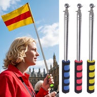 2 Meter Flag Pole Flag Stick/ Telescopic Pointer Stick/ Flag Pole Tour Leader/ Flagpole/ Tour Guide