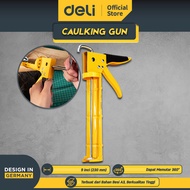 Deli Caulking Gun / Tembakan Lem atau Silikon 9 Inch Bahan Besi A3 EDL2350