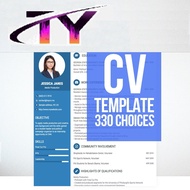 330 Sets English Professional Resume Templates | Microsoft Words