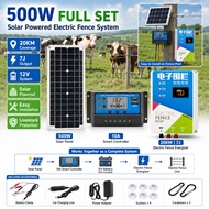 20KM  pagar elektrik kebun Electri fence solar energizer charger controller electric fence controlle