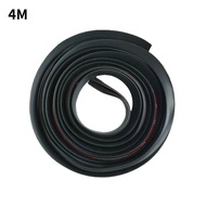 1/2/4M Segel Karet Jendela Mobil Strip Penyegel Universal Water Strip Karet Kaca Luar Kaca Depan Mob