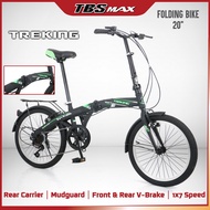 TREKING 20" (406) 7 Speed Folding Bike / Saiz 20" Basikal Lipat