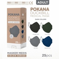 Pokana Duckbill 4-ply Earloop Medical Face Mask - Masker Medis Box 25