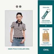 Owlbrand Collar Women's polo Shirt Polo Shirt Women