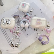 Fashion Earphone Case for Galaxy Buds Pro 3 Case Soft Silicone Clear Cover For Galaxy buds3 cover