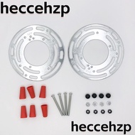 HECCEHZP 2 Pack Light Fixture, 4 Inches Diameter Round Mounting Bracket, Ceiling Fans Ground Screw Light