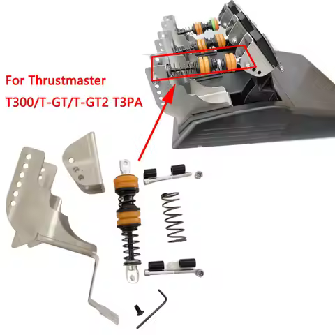 Game Pedal Throttle/Brake/Clutch Spring Damping Upgrade Kit For Thrustmaster T300/T-GT/T-GT2 T3PA Ga