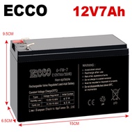 Ecco Original Childrens Electric Car Battery Four-Wheel Car Off-Road Vehicle 12 V7ah Large Capacity