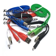 Data Cable - MICRO USB CHARGER Cable V8 SUPPORT FAST CHARGING 2A