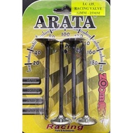 LC135/ Y15ZR Y15/ FZ150 ARATA RACING VALVE SET [ 19/22, 20/23, 22/24, 22/25 ]