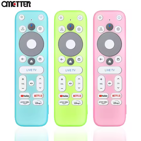 Silicone Protective Case For THOMSON Google TV Go Cast 150 live tv For ONN R-R-OHS-C314 Remote Contr