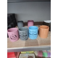Plain Color Ceramic Mini Mug Wedding Souvenir+custom Screen Printing