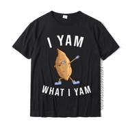 READY STOCK S-5XL I Yam What I Yam Shirt Food Pun Funny T-Shirt Men Women Unisex Fashion T-shirts Co