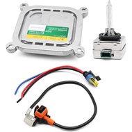 Xenon Headlight Ballast Kit with Igniter & D3S Bulb Compatible with Mustang 2010-2019 8A5Z-13C170-A 