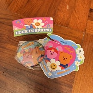 Wiggle Wiggle X Miniso 鏡 + 咖啡紙杯套 瑞幸咖啡