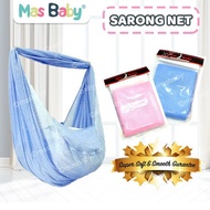 baby cradle buaian ❦Mas Baby Cradle Net Buai Baby Sarong Kain Buaian Buayan Jaring Berzip Hammock XX