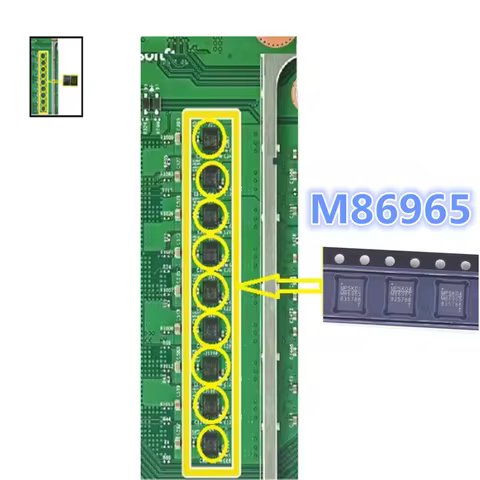 2PCS Original New For Xbox Series X U41 U52 U46 U48 U1000 U1001 U4 U55 U1013 Mosfet Chip IC M86965 P
