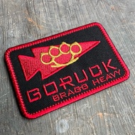 Goruck Bragg Heavy Embroidered Patch
