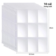 A4 Kpop Photocard Chất Kết Dính Tờ 4X6 Album Ảnh Đổ Trang Nhiều Túi Axit PP Không Lưu Trữ Cho Thẻ Te