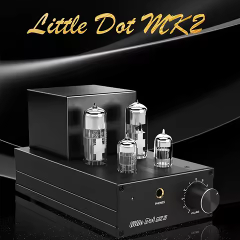 Little Dot MK2 MK 2 Vacuum Tube HIFI Headphone Audio Earphone Amps DAC Amplifier EXQUIS 6J1 6N6 Lamp