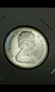 1967加拿大25美分雲豹銀幣，雲豹銀幣，限量銀幣，收藏錢幣，錢幣，紀念幣，幣，silver coin，silver ~1967加拿大雲豹銀幣