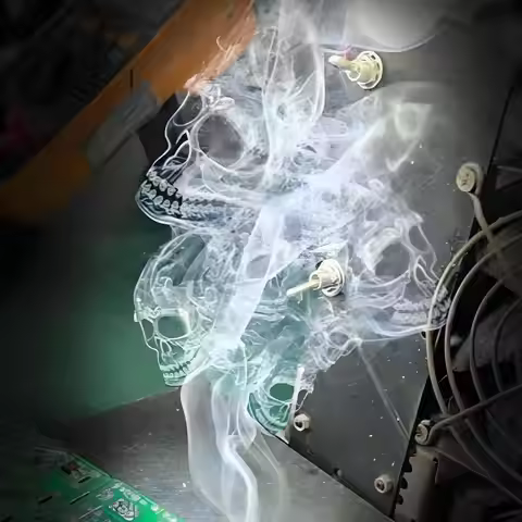 ZJ-802S Desktop Fume Extractor Soldering Smoke Absorber with 98% Efficiency N95 Filter + LED Light f